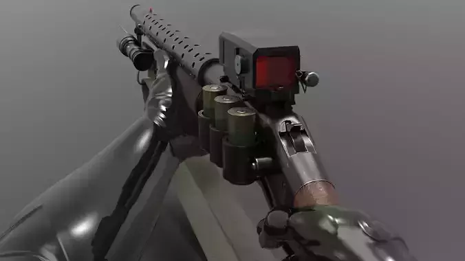 Winchester Model 1897 Shotgun Fps - Tps