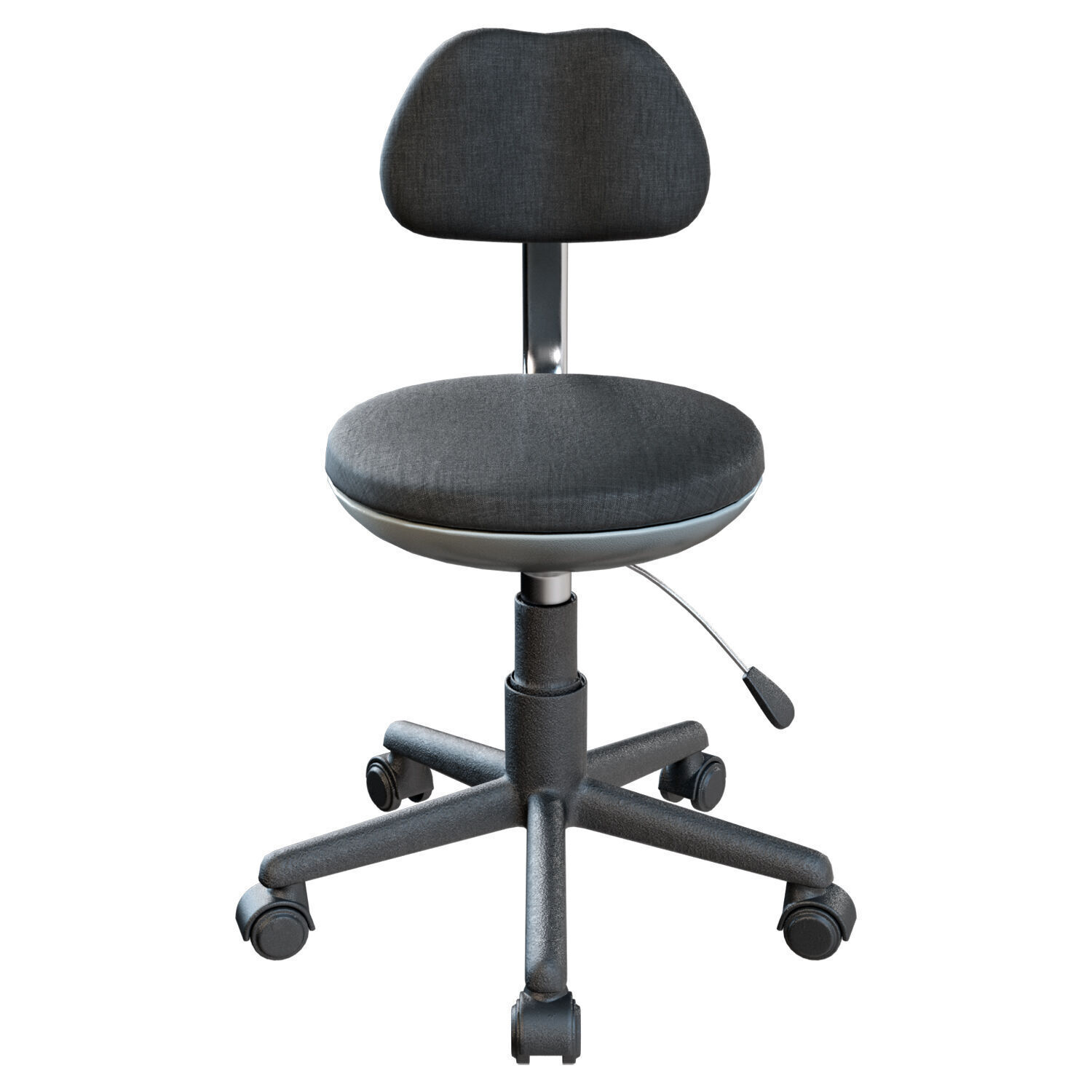 Doctor Chair Low-poly 3D model_2