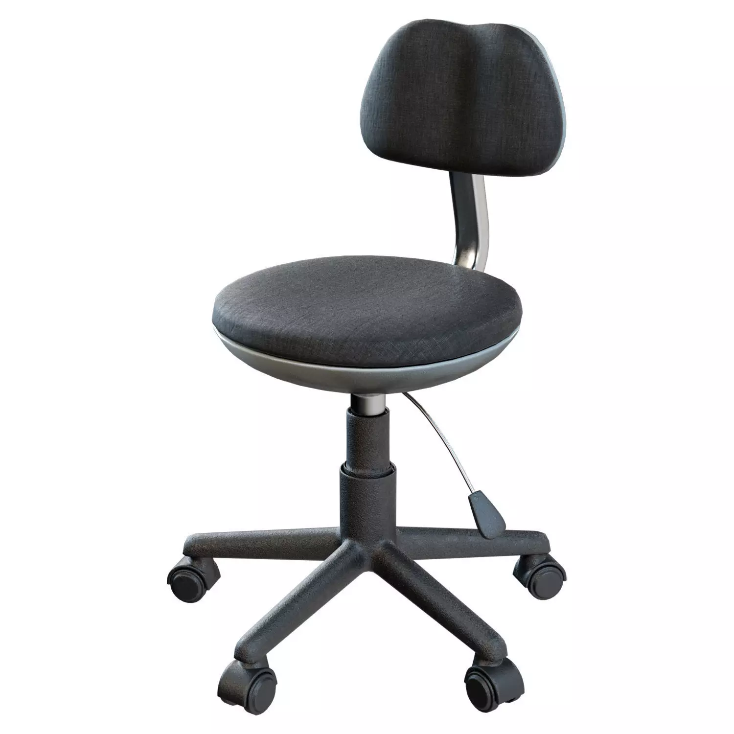 Doctor Chair Low-poly 3D model_0