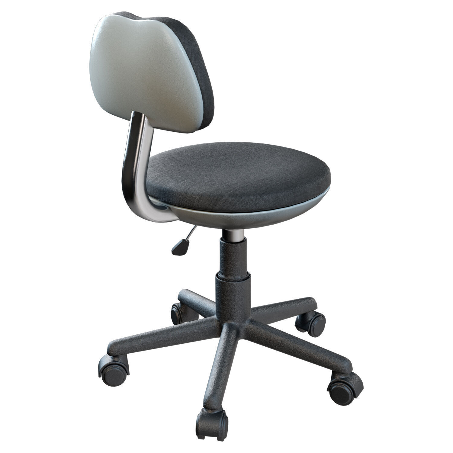 Doctor Chair Low-poly 3D model_3