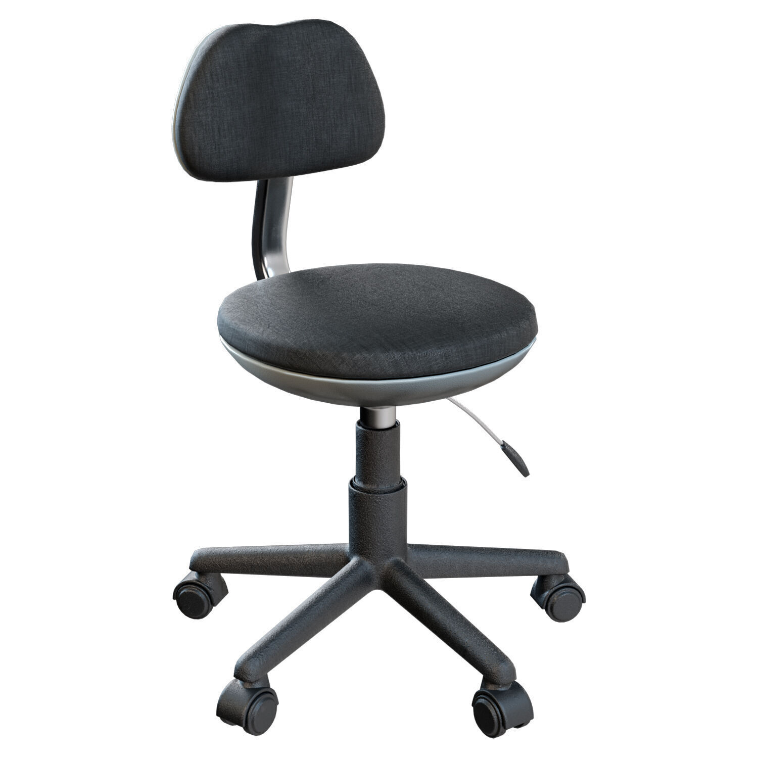 Doctor Chair Low-poly 3D model_1