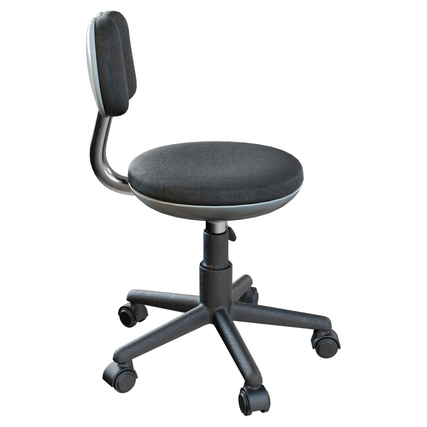 Doctor Chair Low-poly 3D model_4