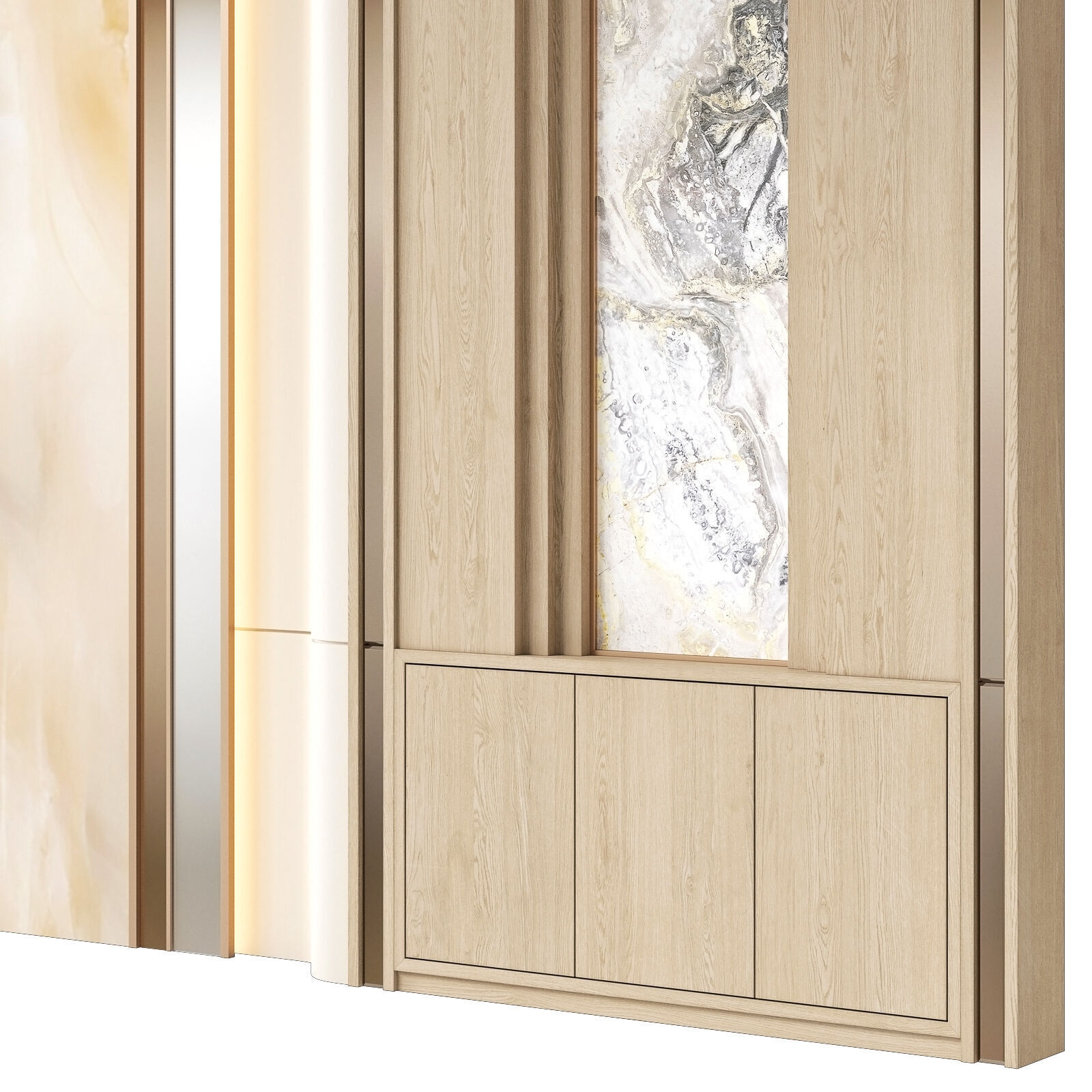 RJ Easy Design decorative wall 01 3D model_5