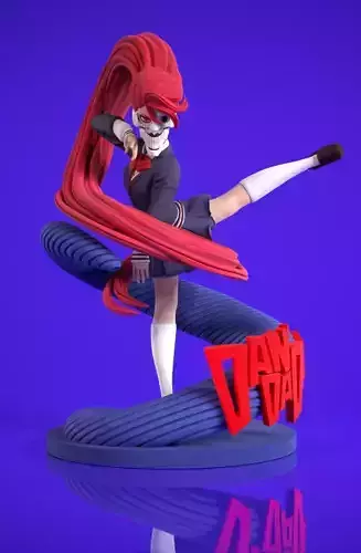 Fan art aira shiratori danda dan