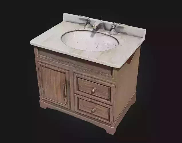 Vanity Elegance  Vintage Charm Meets Feminine Grace