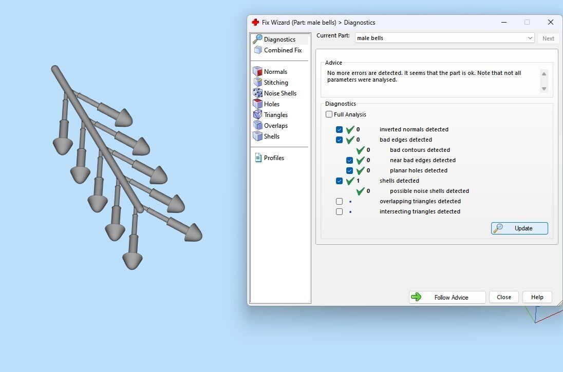 Clash Bracelet 170mm 17Size 3D print model_28