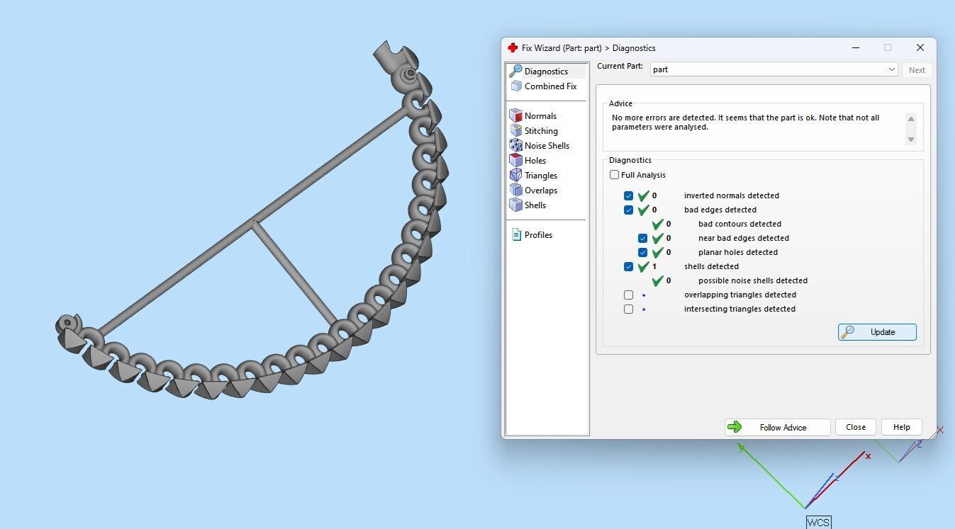 Clash Bracelet 170mm 17Size 3D print model_29