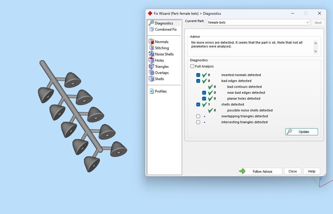 Clash Bracelet 170mm 17Size 3D print model_26