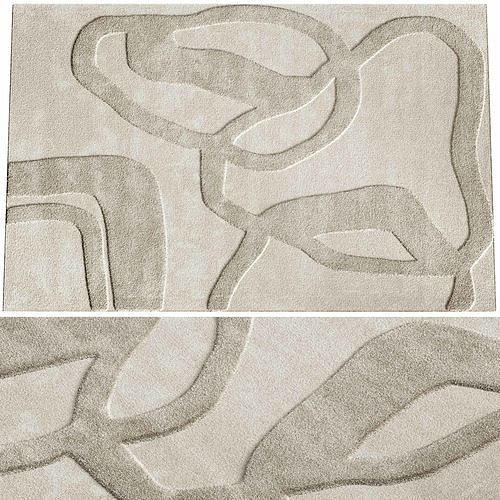 Woolen rug 3D model