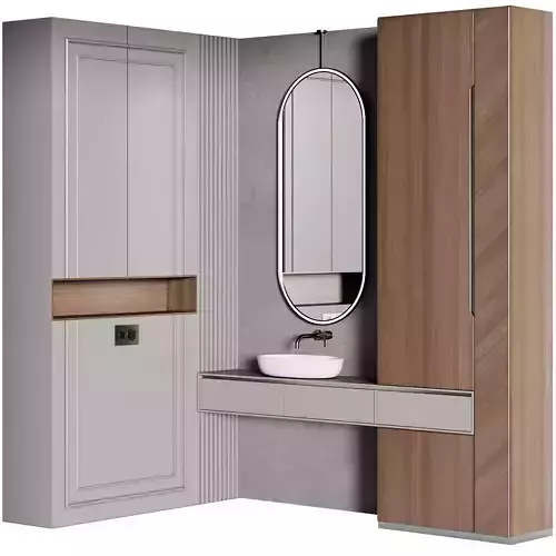 Bathroom Furniture 72 3D model