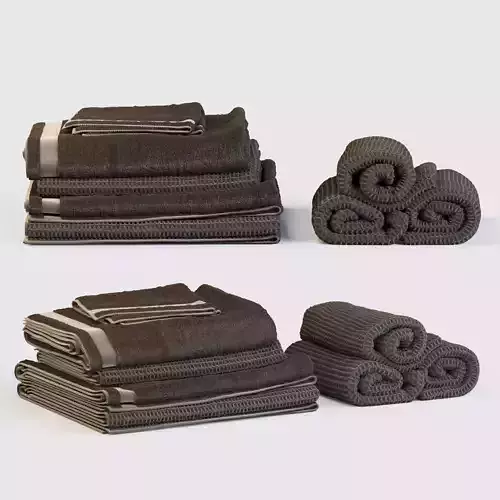 Terry and waffle towels