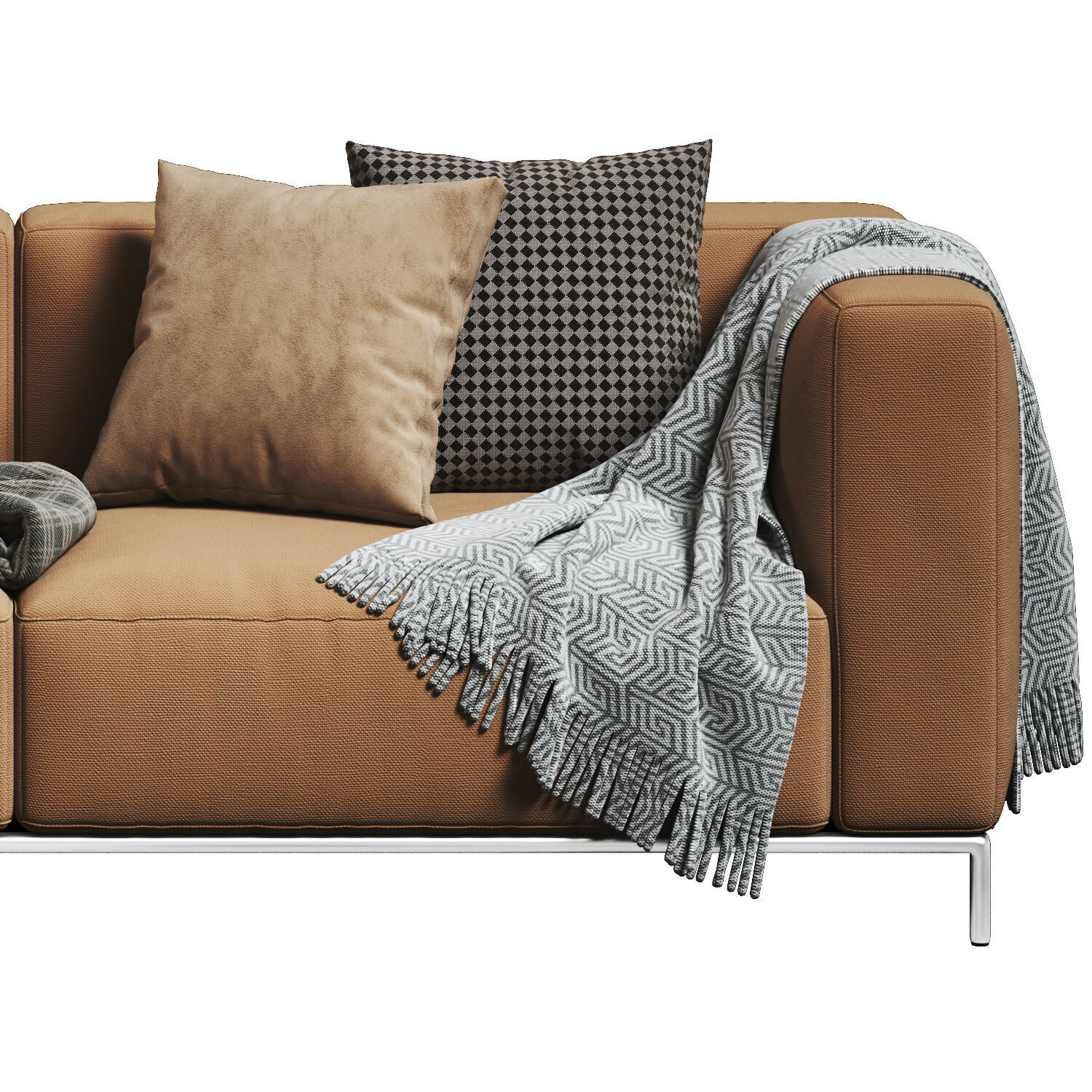 Mex Hi 2 Seats Sofa 3D model_3