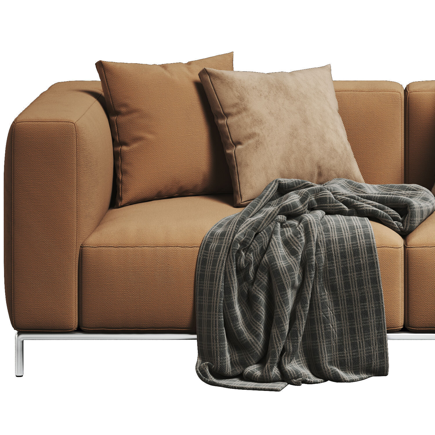 Mex Hi 2 Seats Sofa 3D model_2