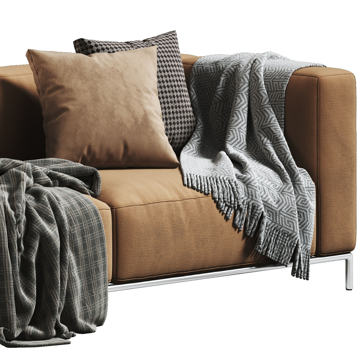 Mex Hi 2 Seats Sofa 3D model_4