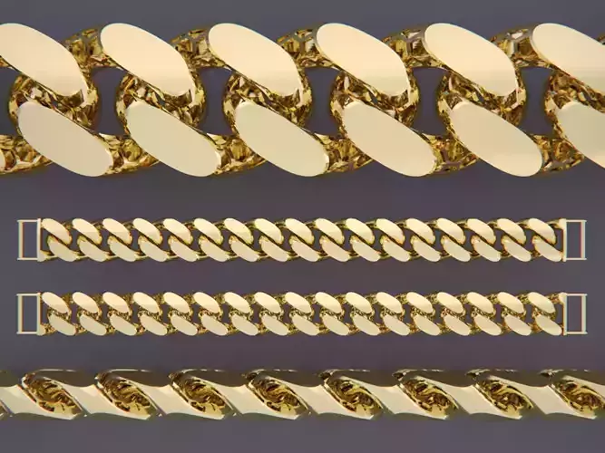 Cuban Link Chain Bracelet- 14 MM