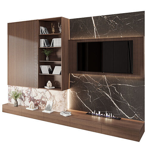 TV panel 02 3D model
