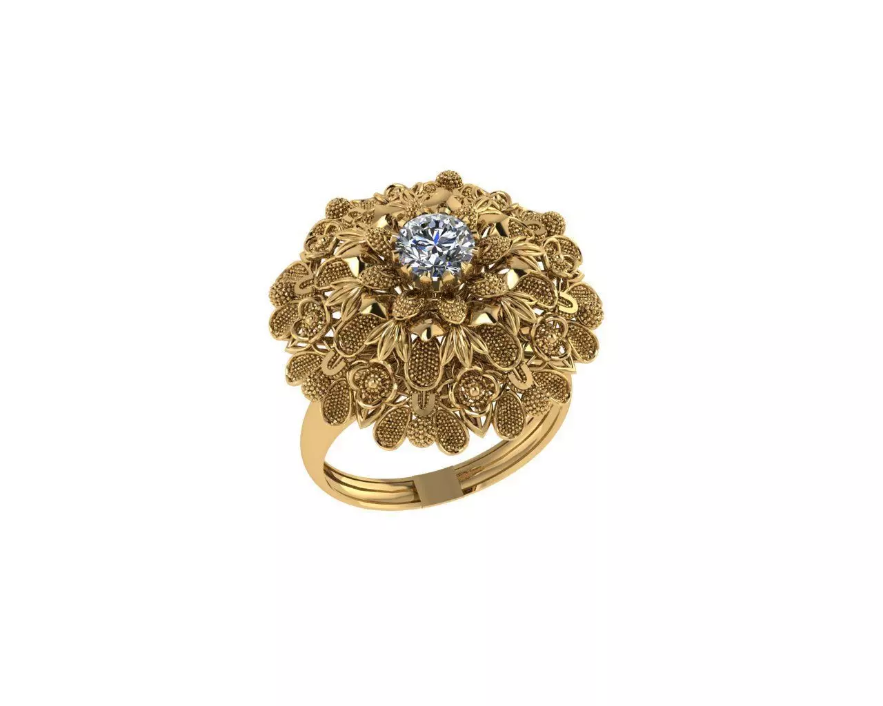 Rings 3D print model_0