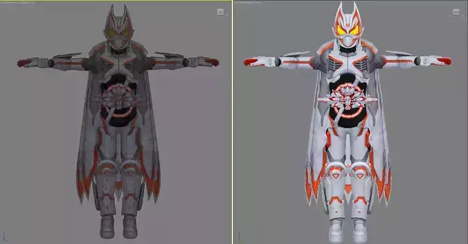 Kamen Rider Geats 9 3d model 3D model