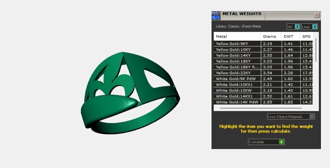 Rings 3D print model_3