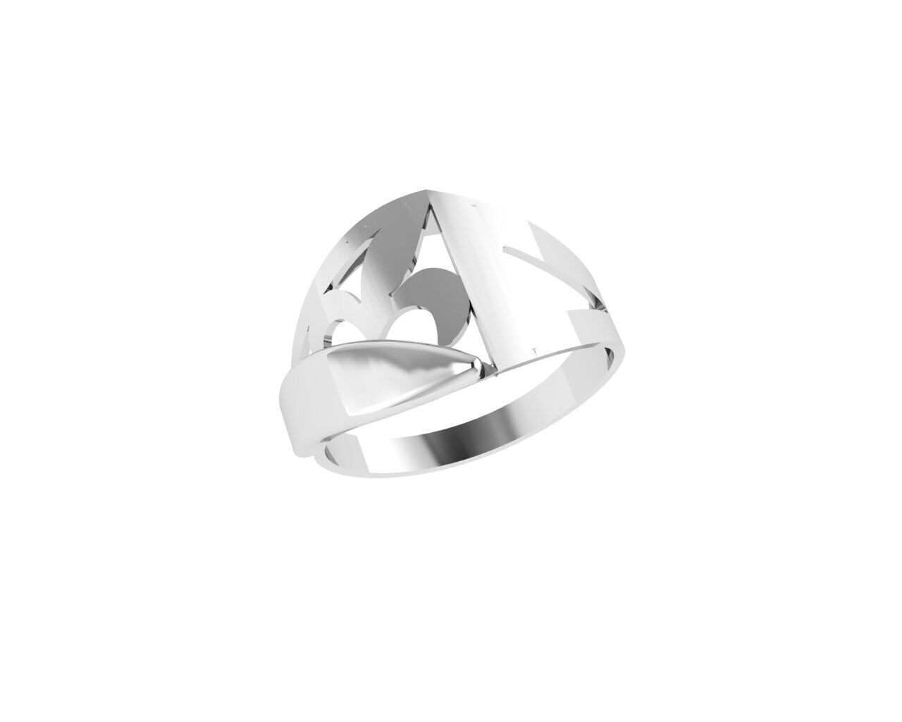 Rings 3D print model_1