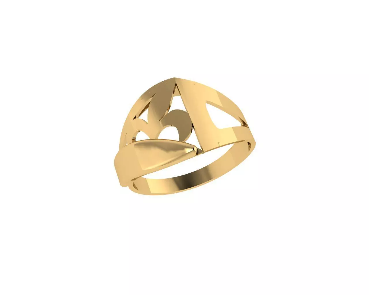 Rings 3D print model_0