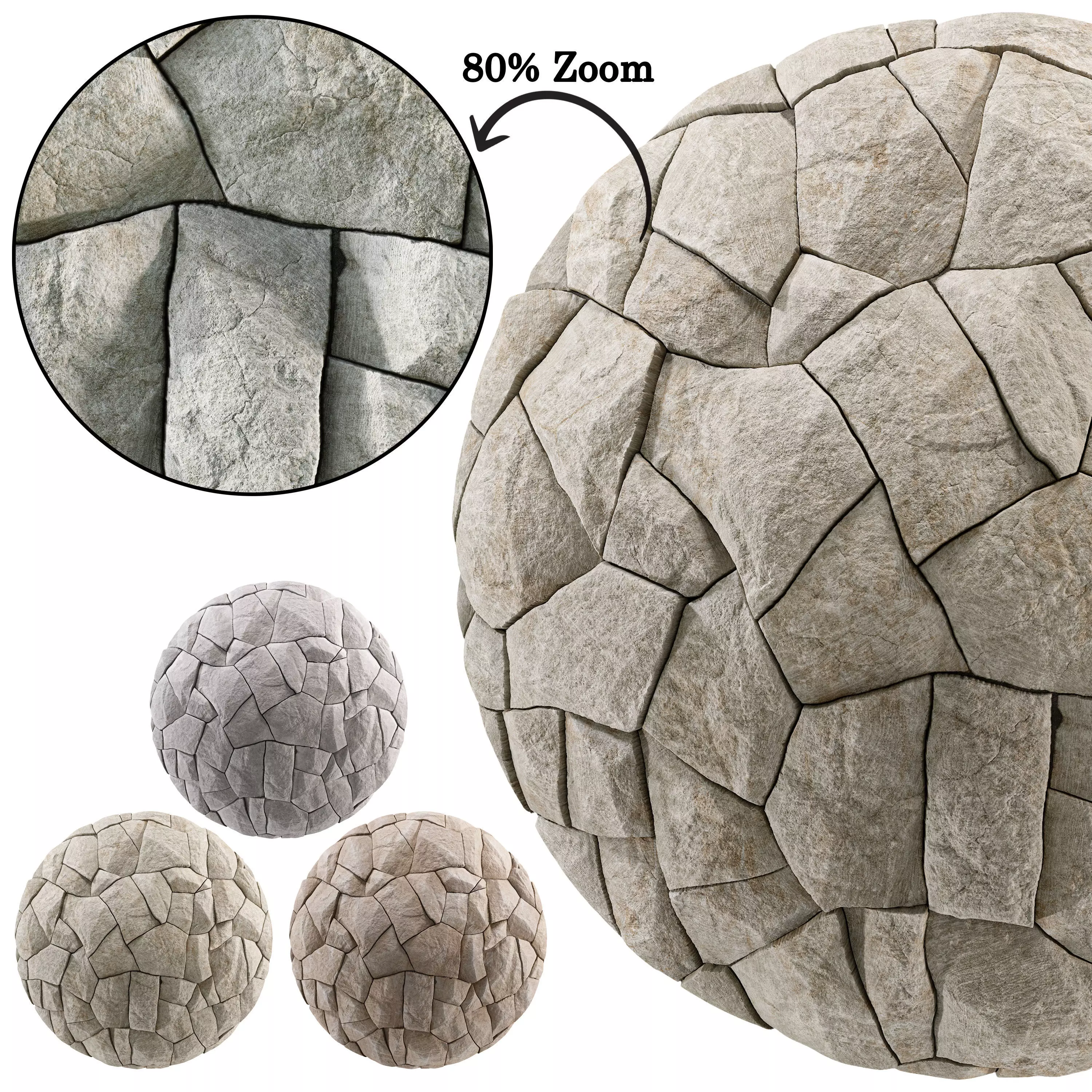 Stone Wall 22 - Seamless Texture_0