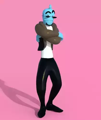 OSMOSIS-OZZY-JONES FROM OZZY AND DRIX-PARTS AND COMPLETE 3D print model