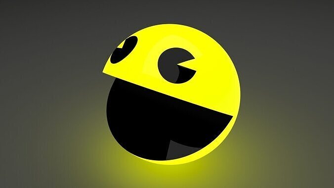 Pacman 3D model