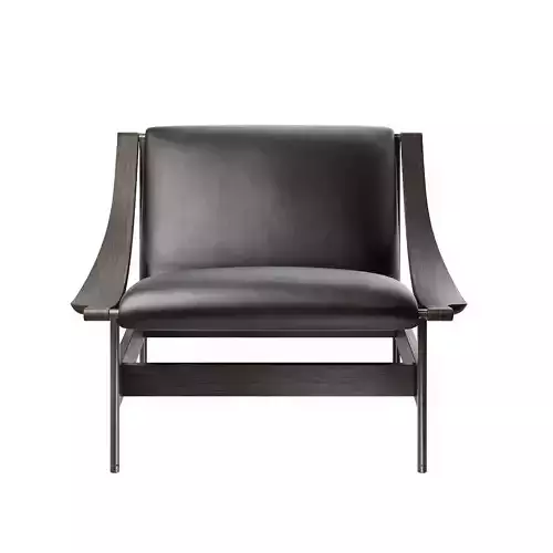 Lia Leather Armchair by MolteniC