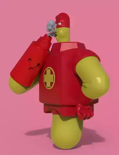DRIX FROM OZZY AND DRIX-PARTS AND COMPLETE 3D print model