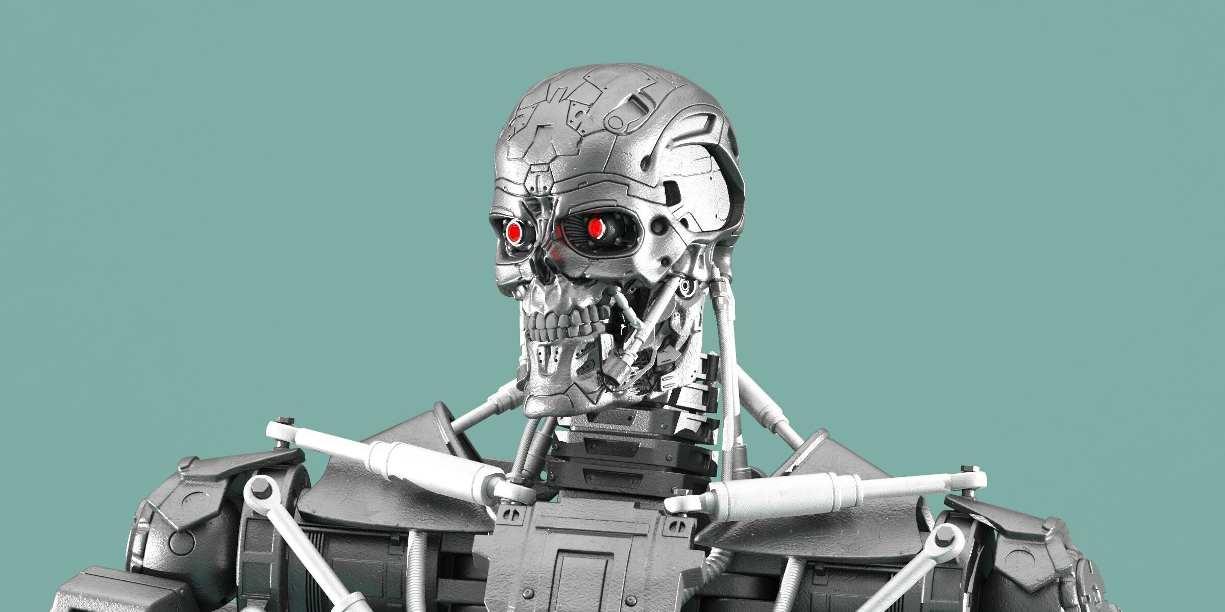 Terminator T-600 Endoskeleton 3D model_2