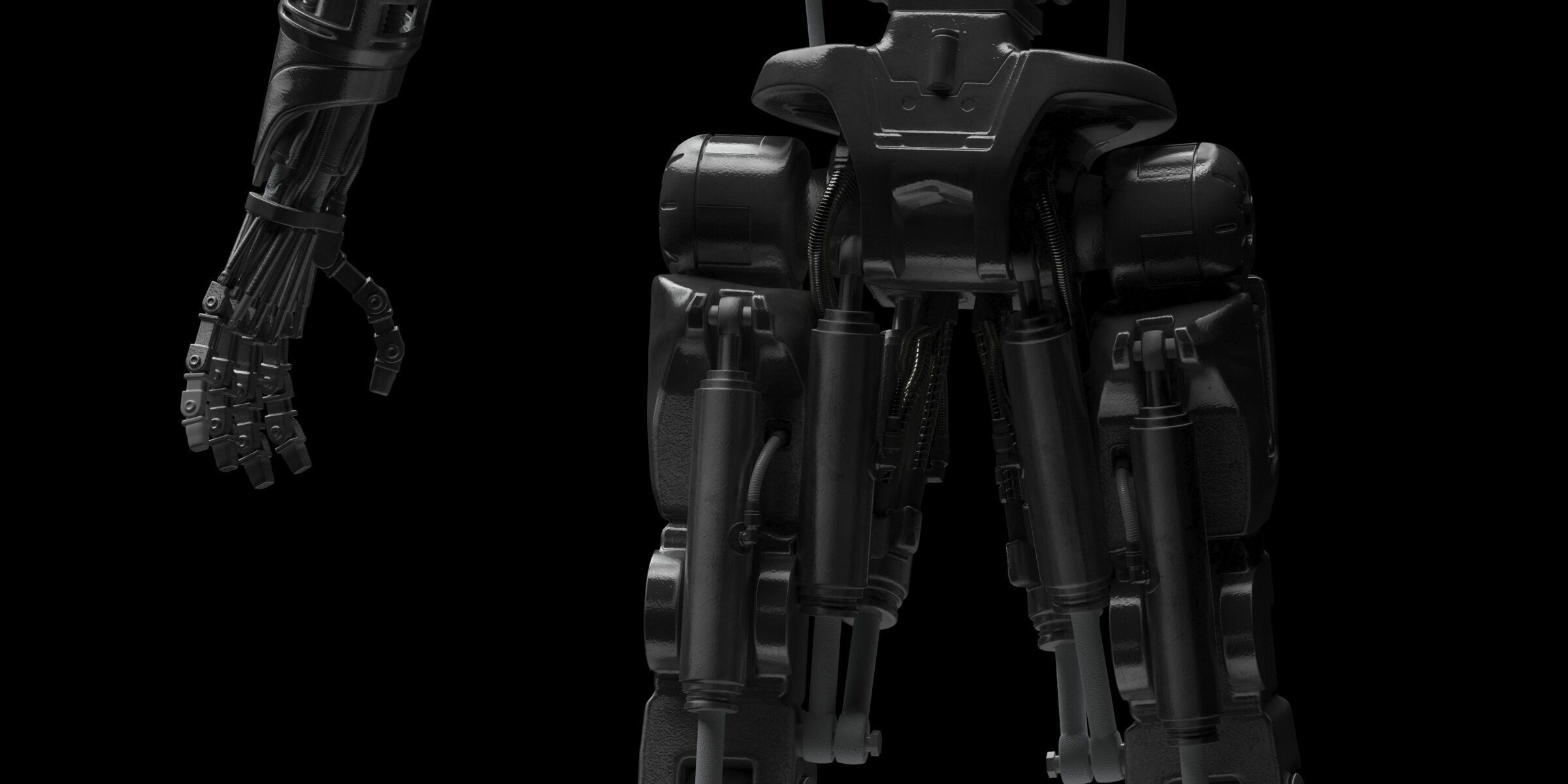 Terminator T-600 Endoskeleton 3D model_22