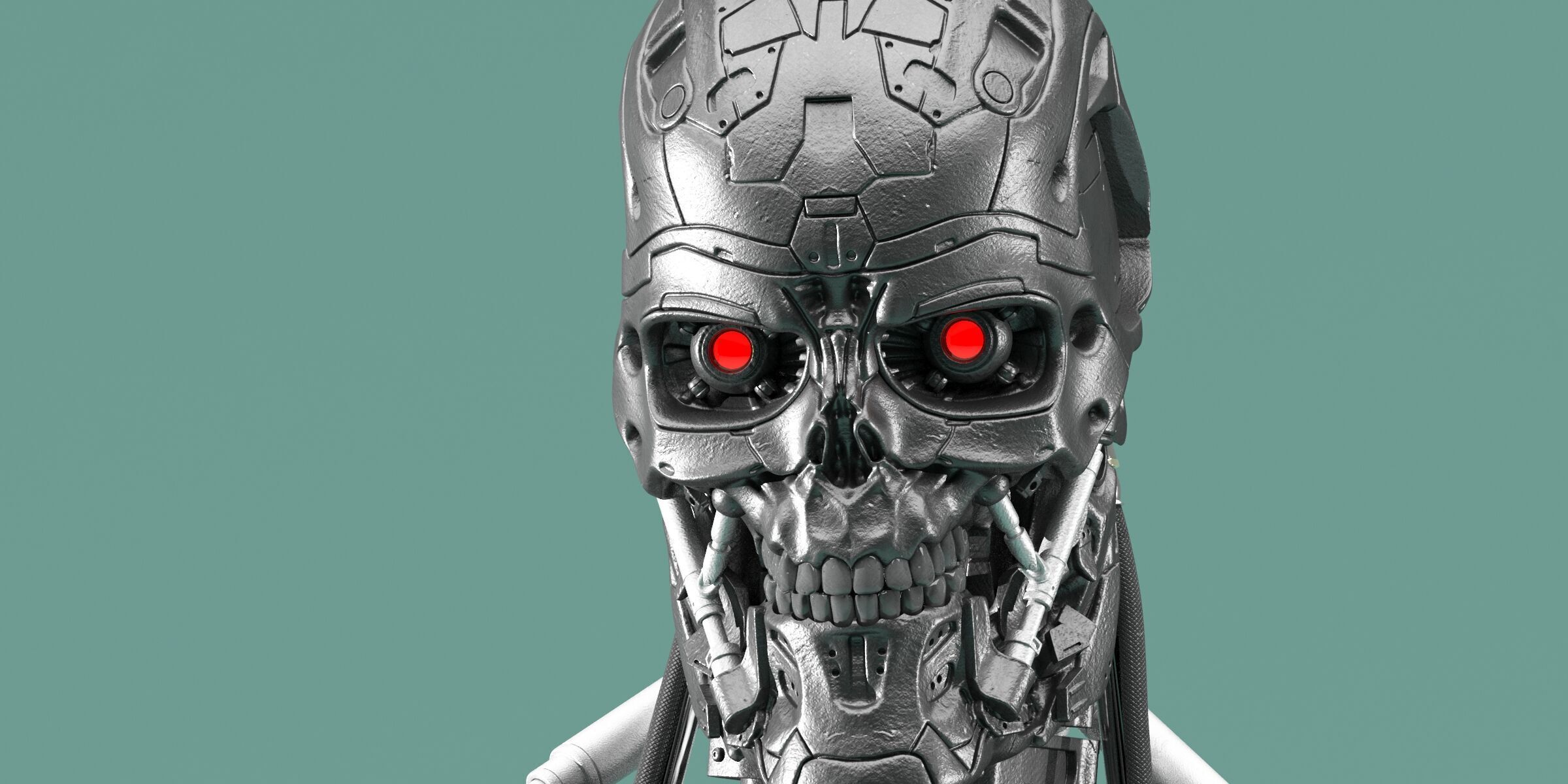 Terminator T-600 Endoskeleton 3D model_1