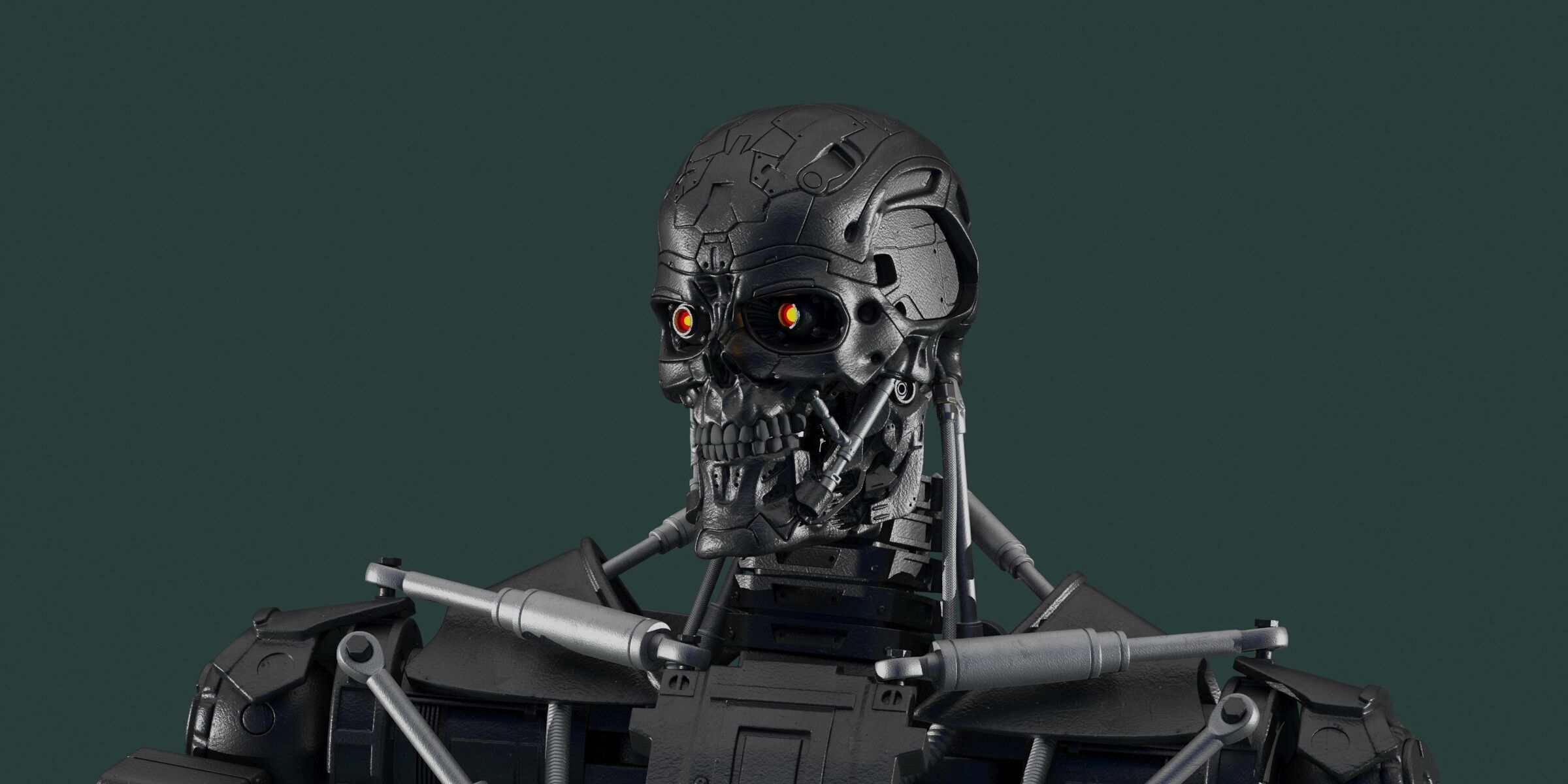 Terminator T-600 Endoskeleton 3D model_3