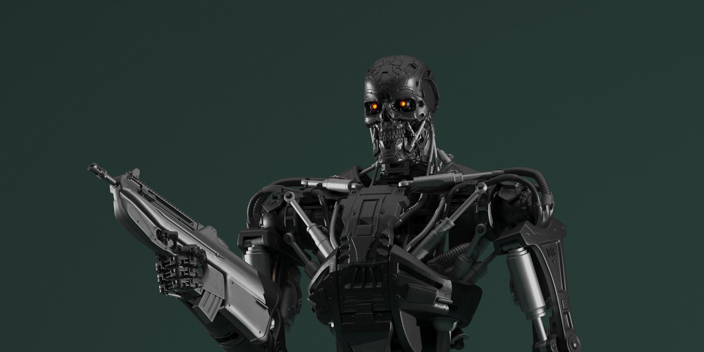 Terminator T-600 Endoskeleton 3D model_10