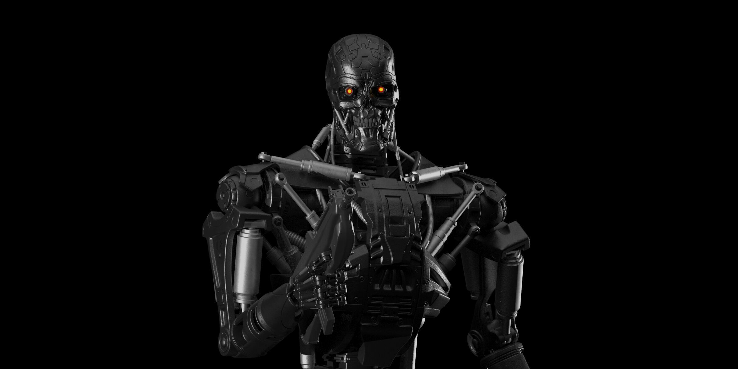 Terminator T-600 Endoskeleton 3D model_5