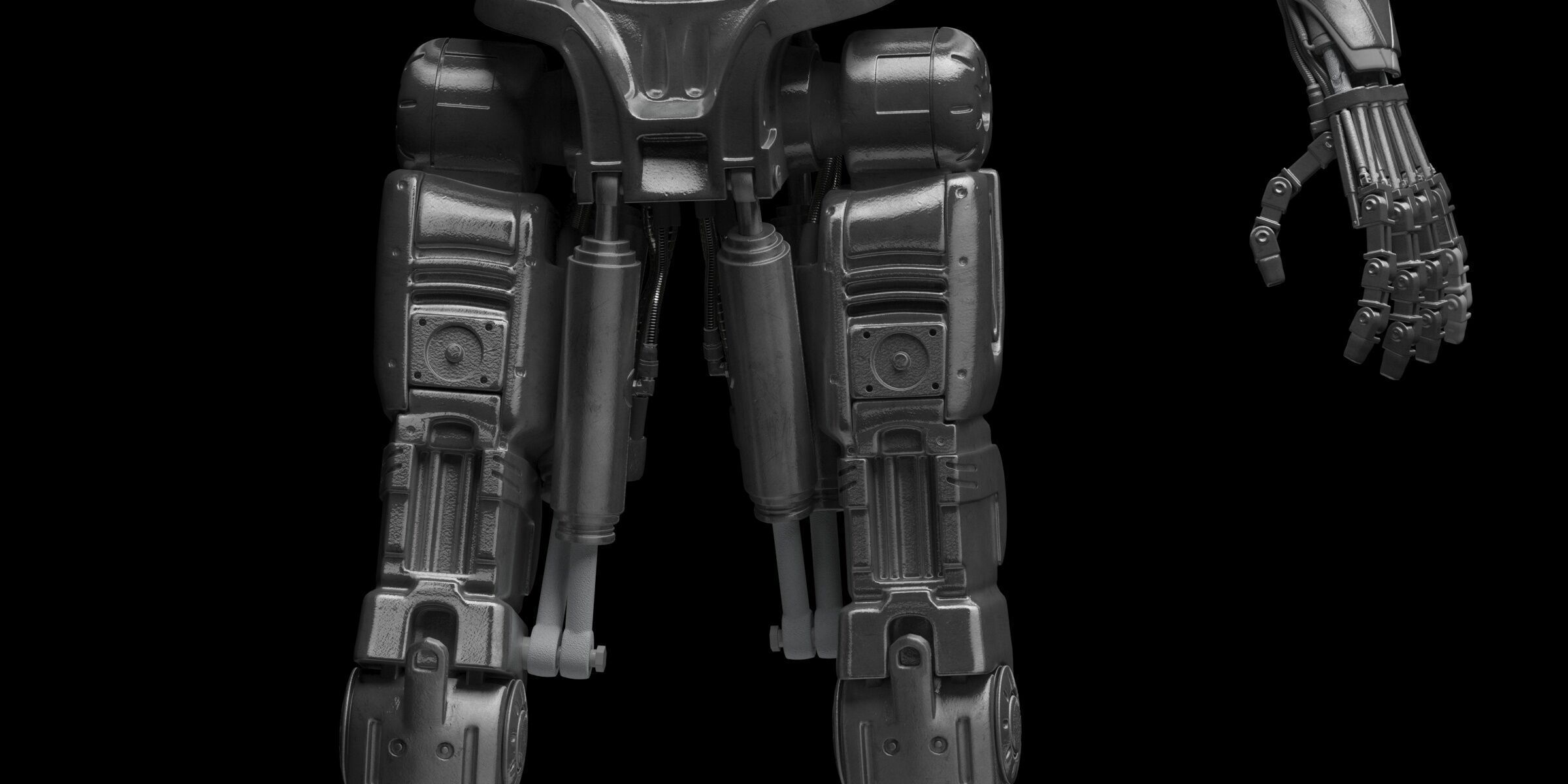 Terminator T-600 Endoskeleton 3D model_24