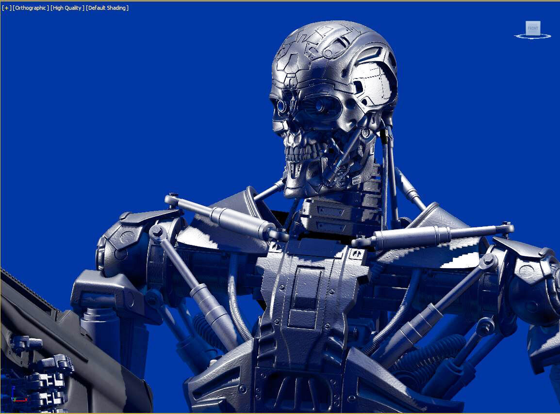 Terminator T-600 Endoskeleton 3D model_38
