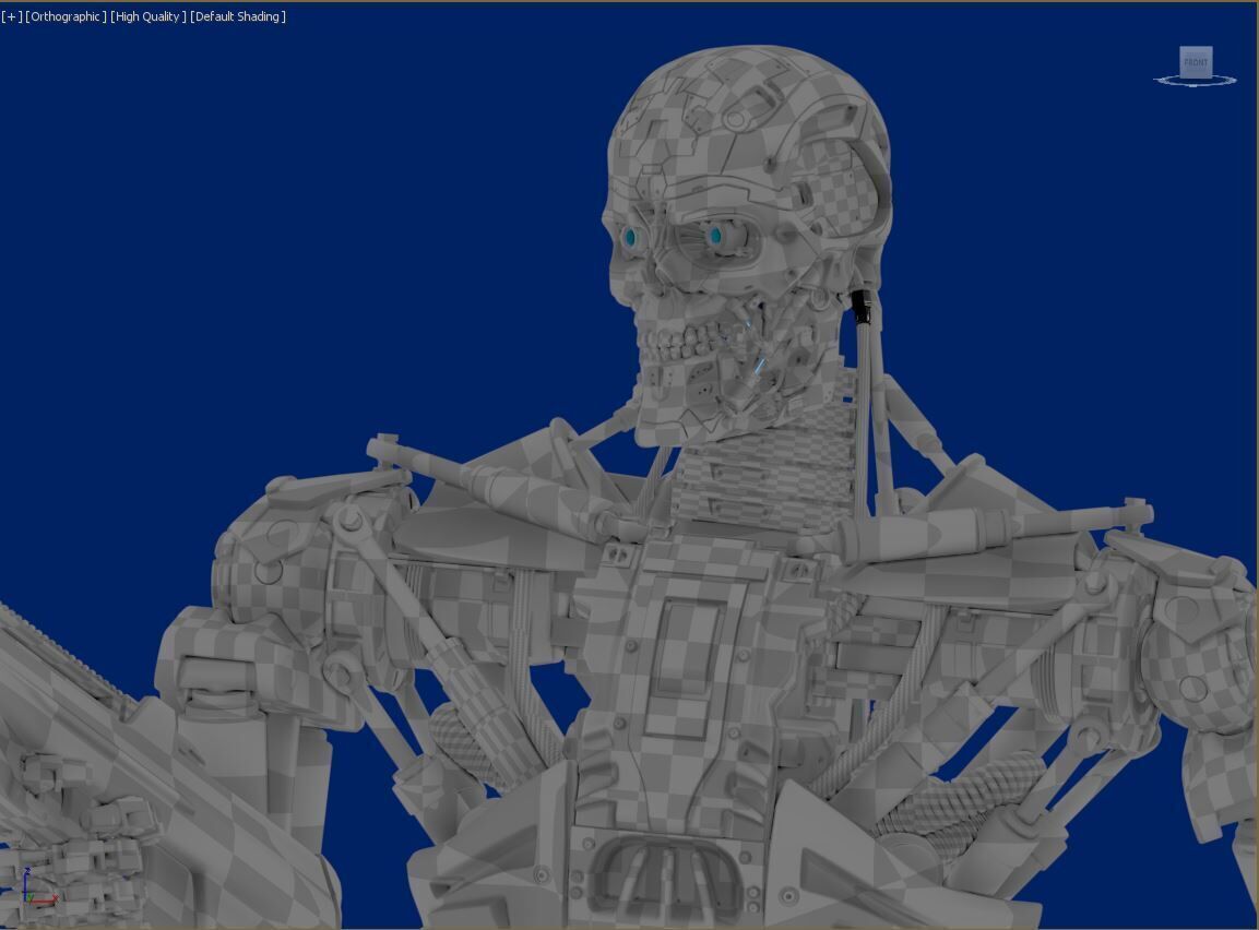 Terminator T-600 Endoskeleton 3D model_37