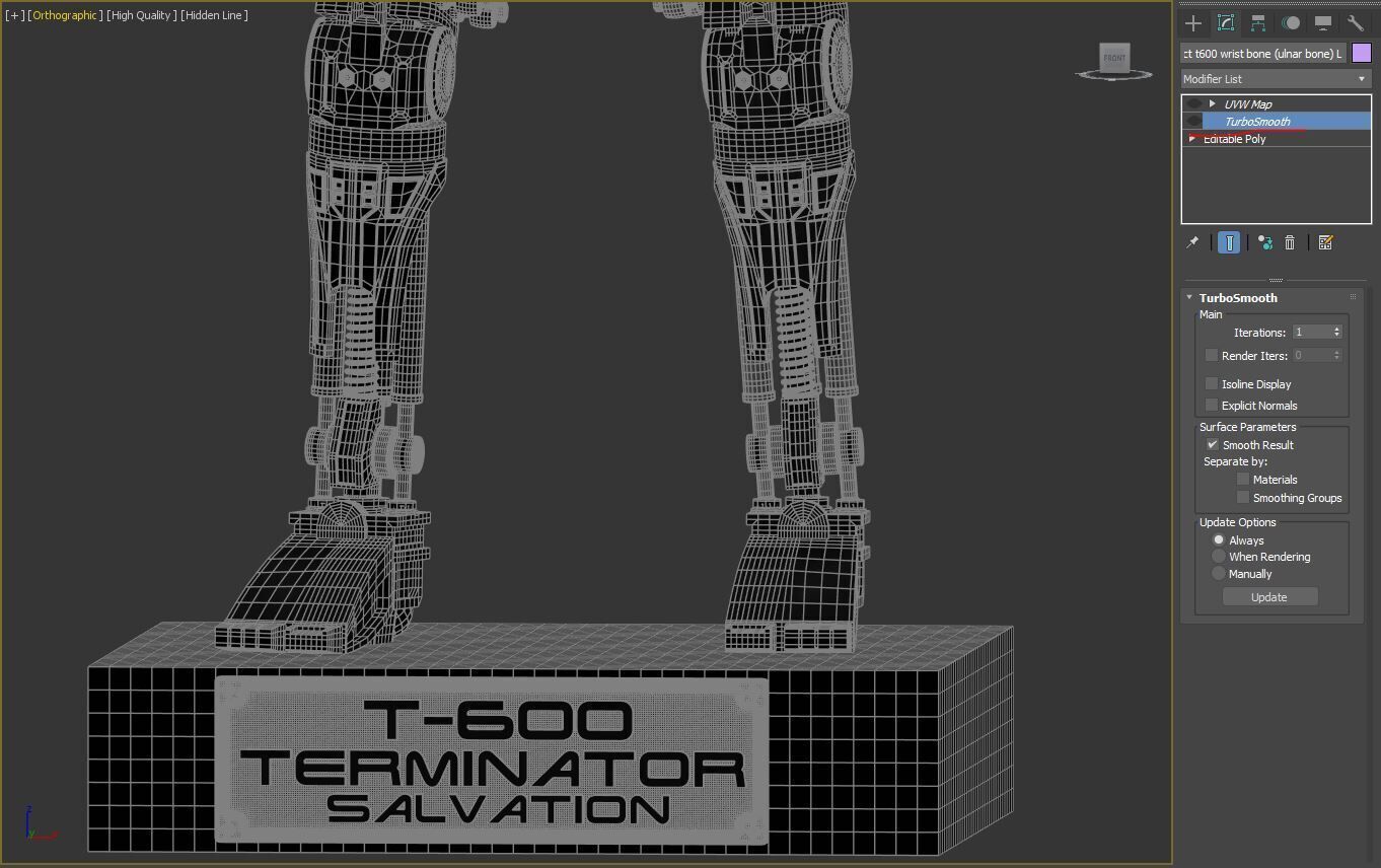Terminator T-600 Endoskeleton 3D model_33