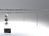 Cables corridor 3D model_1