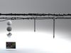 Cables corridor 3D model_2