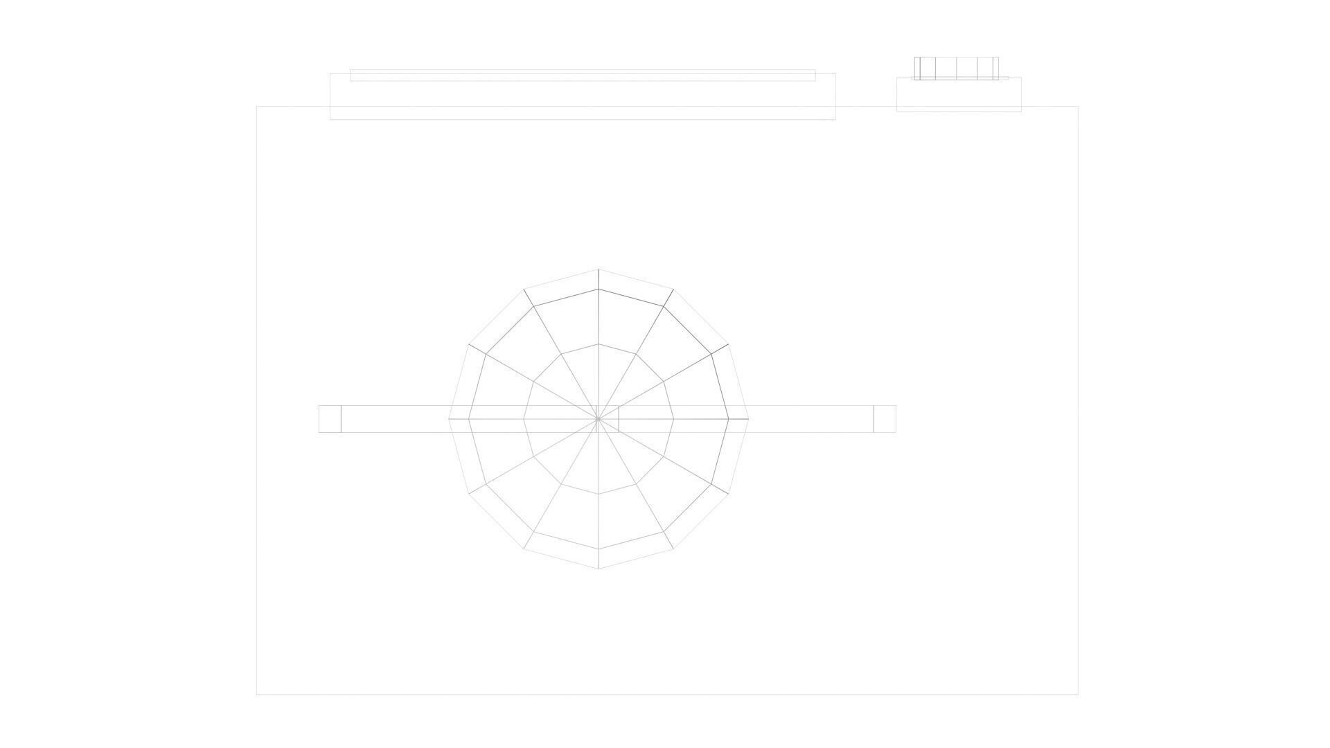 Low Poly Game Ready Old TV Low-poly 3D model_20