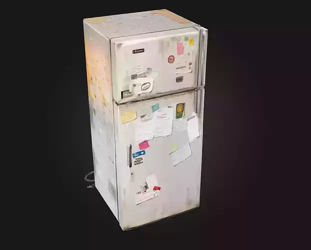 Refrigerator with Magnets  Everyday Realism for Home Scenes