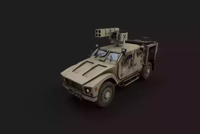 oshkosh matv lowpoly