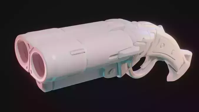 Overwatch 2 - Ashe CoachGun - Cosplay 3D Print Prop
