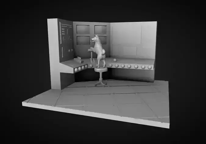 Silent Hill Dog Ending 3D print model