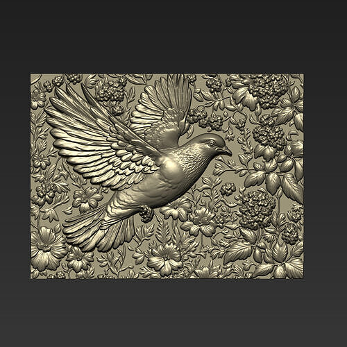 Pigeon A55 3D print model