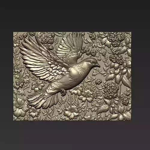 Pigeon A55 3D print model