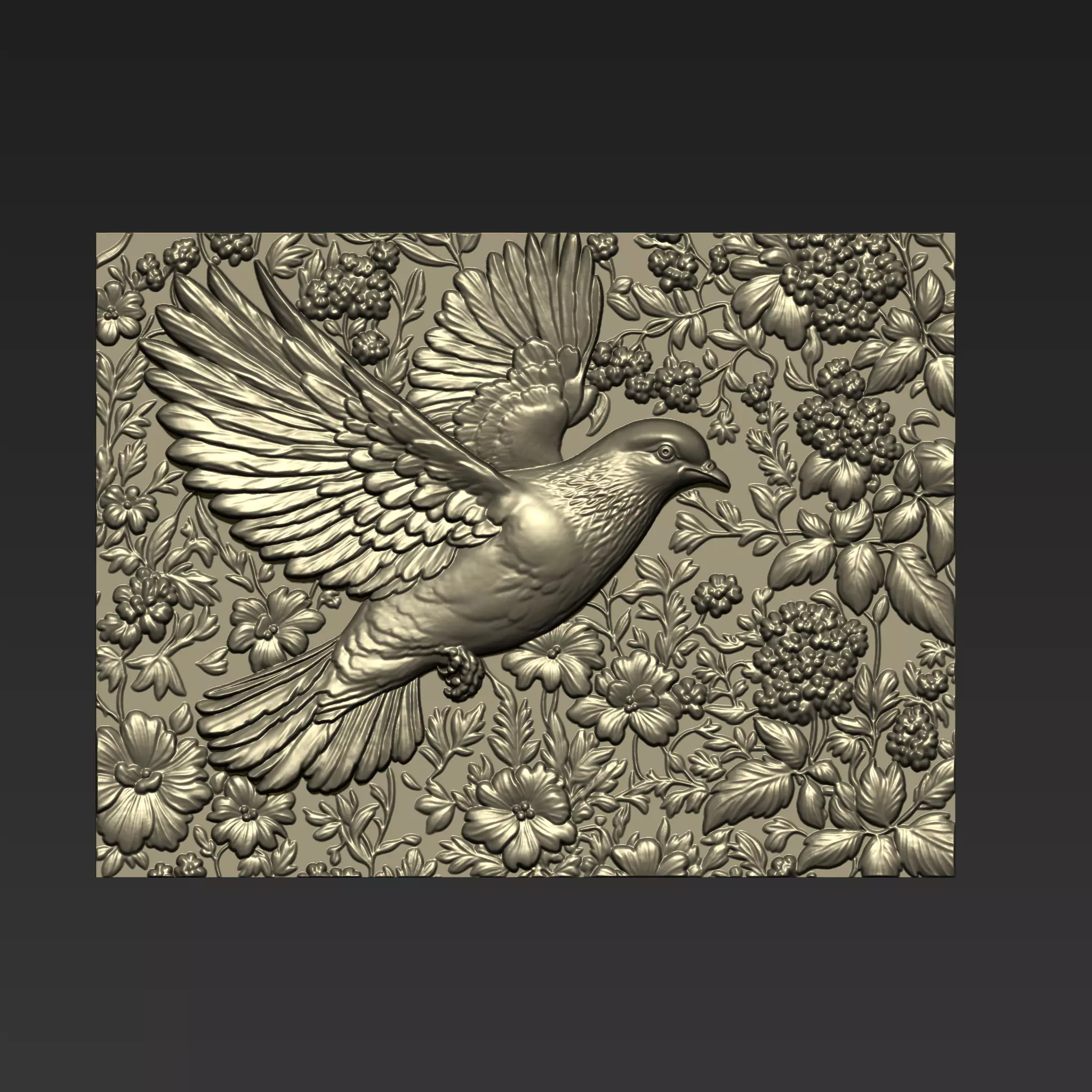 Pigeon A55 3D print model